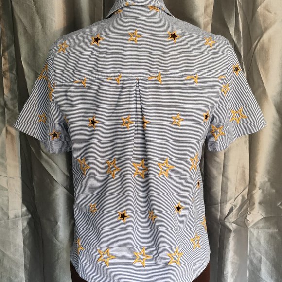 Madewell short sleeve blouse, medium - Picture 2 of 4